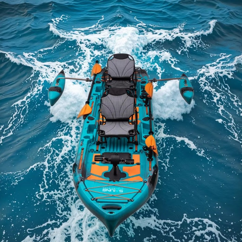 Fishing Kayak Paddle - Kayak Modular Impermeable para 2 Personas,