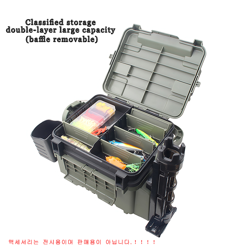 Caja organizadora de Pesca gra - Fishing Kayak Crate reseña y precio