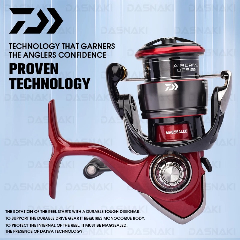 Carrete de Pesca Giratorio Ori - Daiwa Reel Fuego reseña y precio