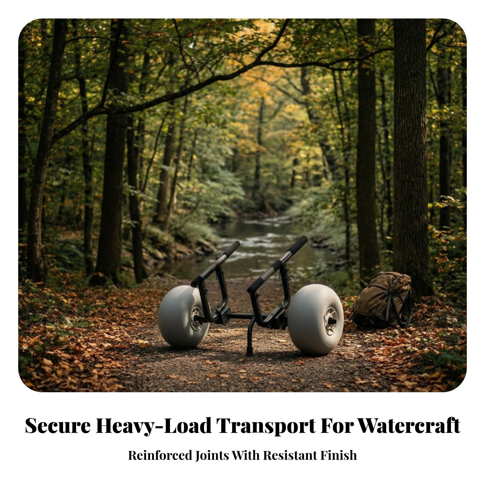 Carro remolque para kayak de u - Fishing Kayak Cart reseña y precio